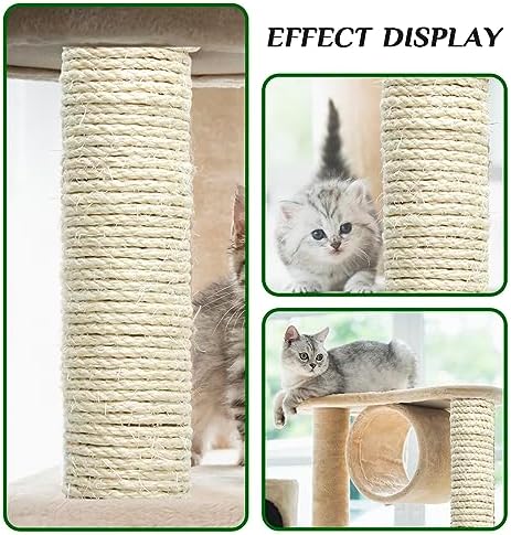 White Sisal Rope 1/4 Inch by 32-Feet - Image 5