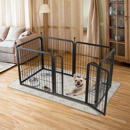 FXW Rollick Dog Playpen with Washable Pee Pad, 6 Panels - Image 3