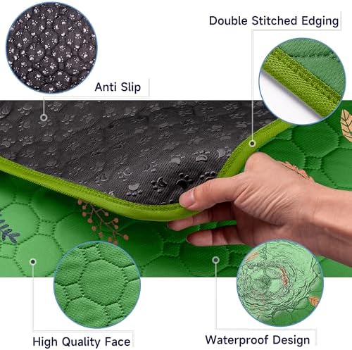 Sunheir 2-Pack Extra Large Reusable Dog Mat - Image 4