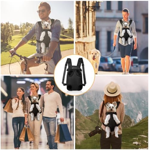 YUDODO Pet Dog Carrier Backpack Adjustable Front Carrier - Image 5