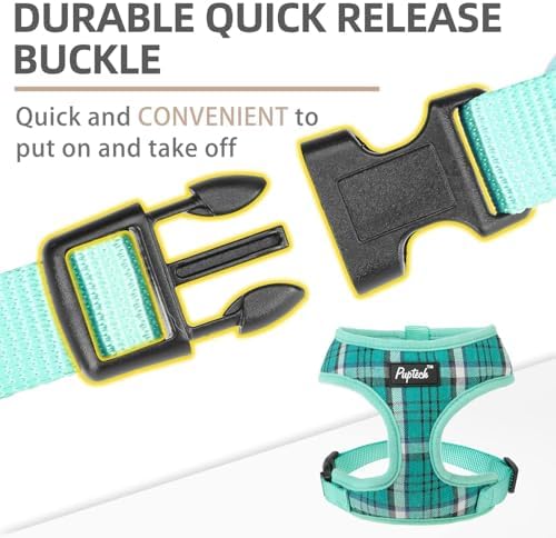 PUPTECK Small Dog Harness and Leash Set No Pull - Image 4