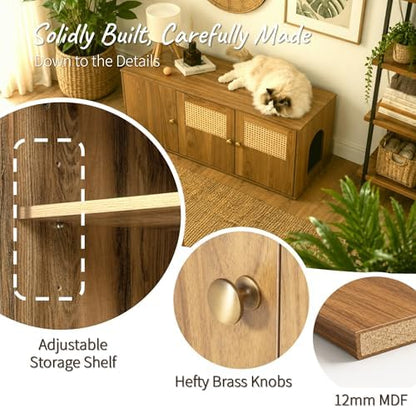 Cat Litter Box Enclosure Furniture - Image 4