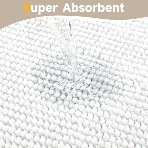 Ophanie White Door Mat 28x18, Muddy Mats - Image 5