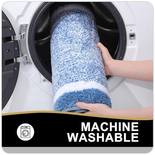 OLANLY Large Bathroom Rugs 40x32, Soft Absorbent Microfiber Bath Rugs - Image 5