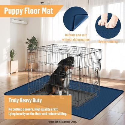 Silicone Dog Bed Mat 51"x 25.6" Crate Mat - Image 5