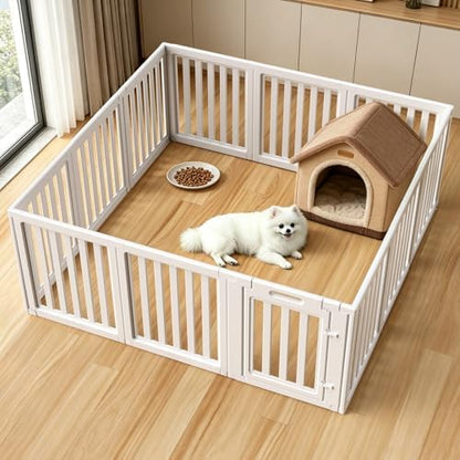 Dog Playpen Indoor, Puppy Playpen, 12 Panels by LoveTail