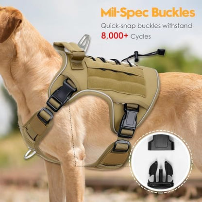 Heavy-Duty Tactical Dog Harness - Image 3