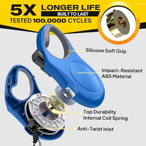 Fida Retractable Dog Leash, X-Small Breed, 10 ft Durable Pet Walking Leash - Image 4