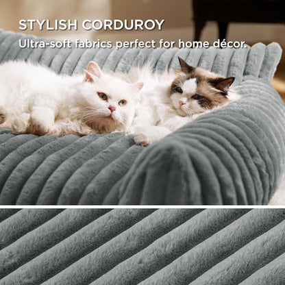 Bedsure ComfyFleece® Shown on TV Fluffy Dog Couch - Image 4