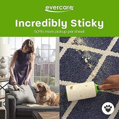 Evercare All Purpose Pet Hair Lint Roller, 100 Sheets – Reusable Sticky Roller - Image 4