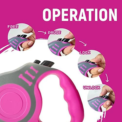 Retractable Dog Leash Automatic Telescopic Tractor Dog Tape - Image 4