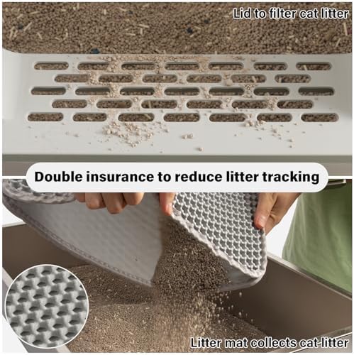 XL Stainless Steel Litter Box - Image 4