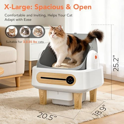 Self Cleaning Litter Box, Automatic Cat Litter Box, App Control - Image 3