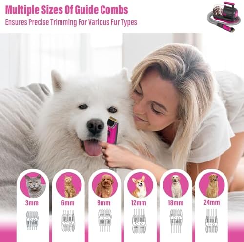 Dog Grooming Vacuum Kit, Dyson-Style Gray - Image 5