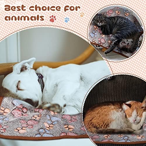 Tatuo 4 Pack Fleece Dog Blanket - Image 4