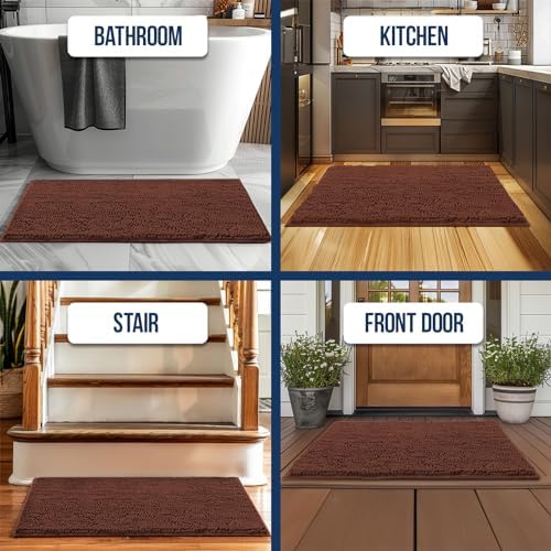 Muddy Mat® | Chenille Bathroom Rugs Quick Dry Microfiber Mats Non Slip Washable - Image 6