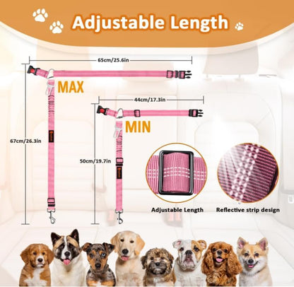 Laqibak Removable Dog Seat Belt Harness - Image 7