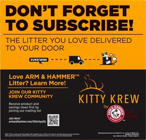 ARM & Hammer Ultra Last Clumping Cat Litter Unscented MultiCat 18 Lbs. Pet - Image 3