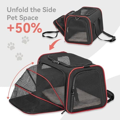 Petsfit Medium Expandable Cat Carrier - Image 4