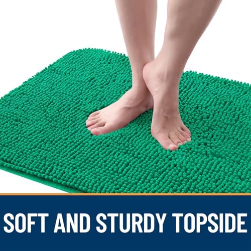 OLANLY Dog Door Mat for Muddy Paws 24x16, Super Absorbent Chenille Mud Mat - Image 4
