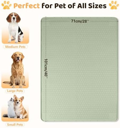 Silicone Dog Bed Mat 40"x 28" Crate Mat - Image 4