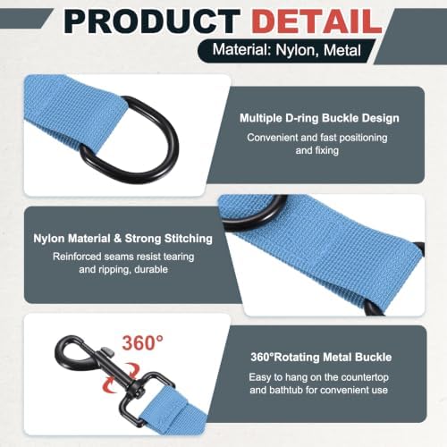 Pet Dog Grooming Loops, Adjustable Nylon Table Arm Extender Belly Strap - Image 3