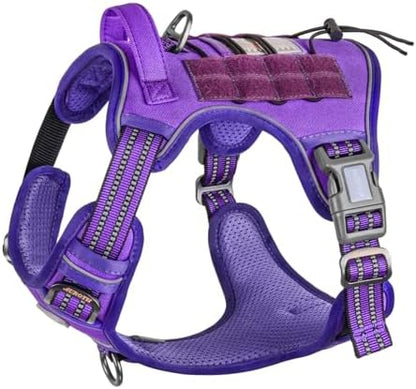 AUROTH Dog Harness for Small Medium Dogs, Tactical No Pull Dog Vest by AurothPets