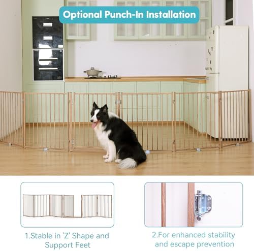 No Pawblems Freestanding Dog Gate - Image 5