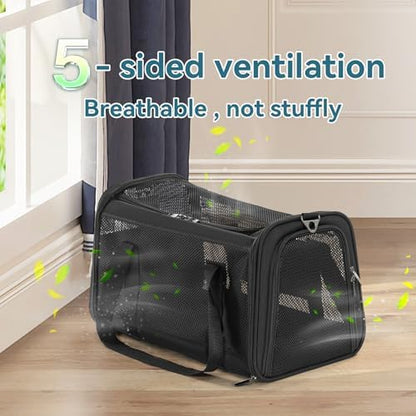 PETSFIT Soft-Sided Cat Carrier, Airline Approved - Image 5