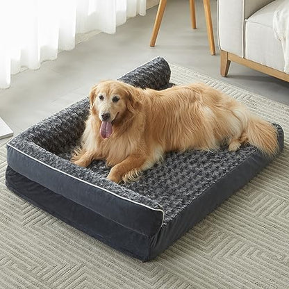 BFPETHOME Orthopedic Washable Dog Bed, Sleeping Couch by BFPETHOME