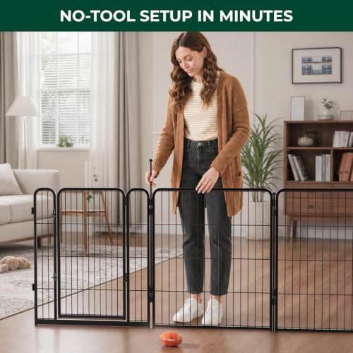 FXW Homeplus Indoor Dog Playpen, 6 Panels, - Image 4