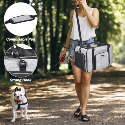 Petmolico Cat Carrier Soft-Sided Airline Approved - Image 6