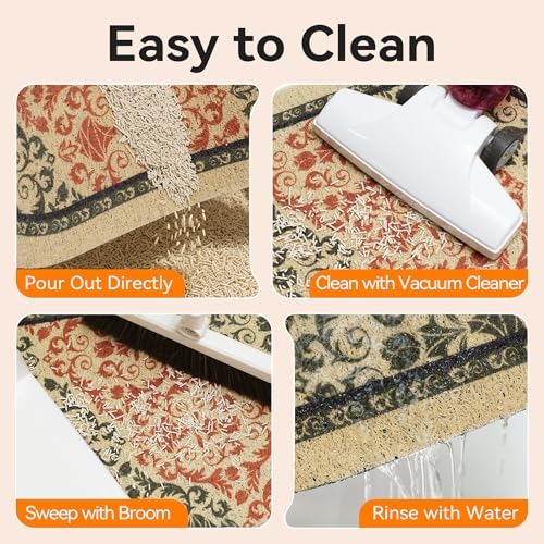 Cat Litter Mat, Waterproof & Urine-Proof Litters Catcher Mats, Keep Floor Clean - Image 4