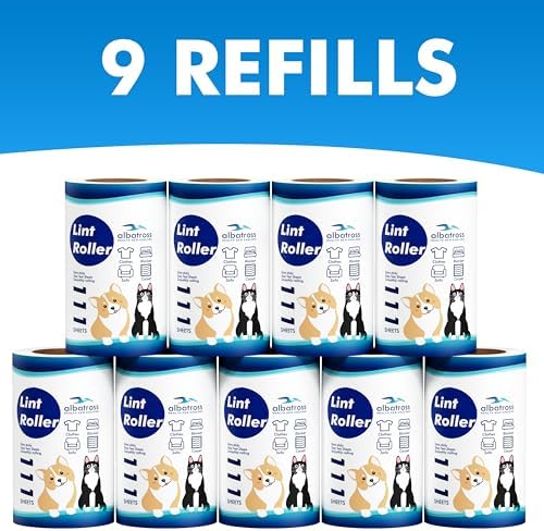 Albatross Health New England 999 Sheets Lint Rollers Refills, 9 Rollers - Image 5