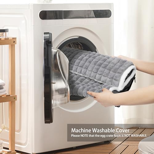 Orthopedic Large Dog Bed Pillow Pet Sofa Bed 42''X28'' Grey - Image 4