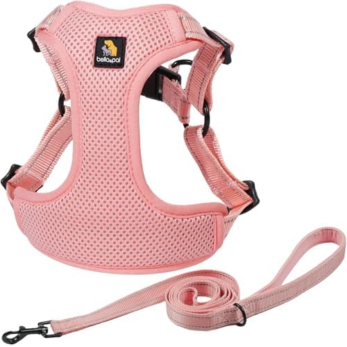 BELLA & PAL Adjustable Step-in Dog Harness, Puppy No-Pull Vest by BELLAPAL