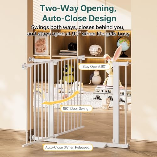 InnoTruth 29.6-39.1 in Wide Baby Gate - Image 4