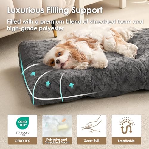 EHEYCIGA Washable Large Dog Bed - Image 2