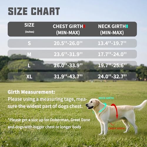 AUROTH Dog Harness and Leash Set Small Sized Dog, No Pull Escape Proof Vest - Image 6