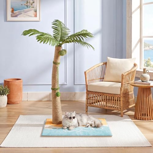 Palm Tree Tall Cat Scratching Post - Image 4