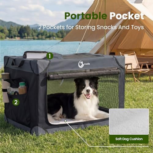 Portable Collapsible Soft Dog Crate - Image 4
