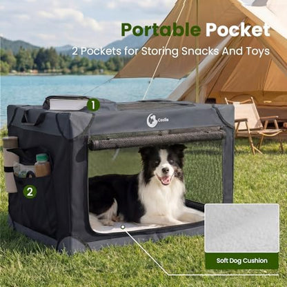 Portable Collapsible Soft Dog Crate - Image 4