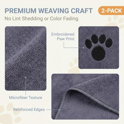 Microfiber Dog Towel-Super Absorbent, Lightweight & Portable - Image 7