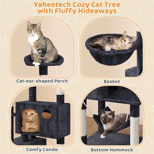 Yaheetech 64.5in Cat Tree for Large Cats - Image 4