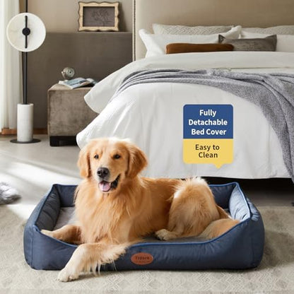 Tidore Orthopedic Dog Beds for Medium Dogs, Durable Egg Crate Foam Sofa Dog Bed - Image 2