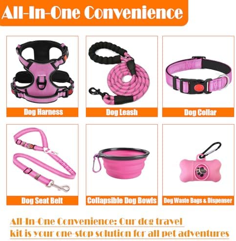 LOBEVE No Pull Dog Harness, Collar & Leash Set - Image 2