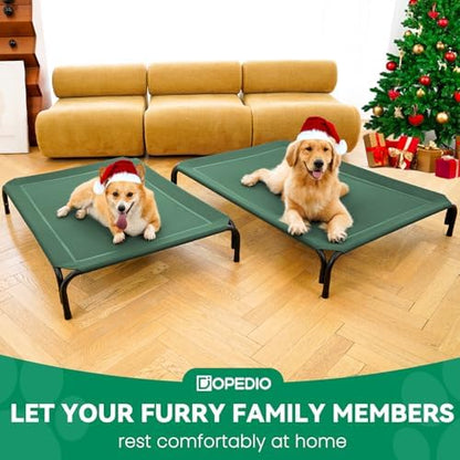 Elevated Dog Bed Outdoor Cooling Raised Cot - Image 6