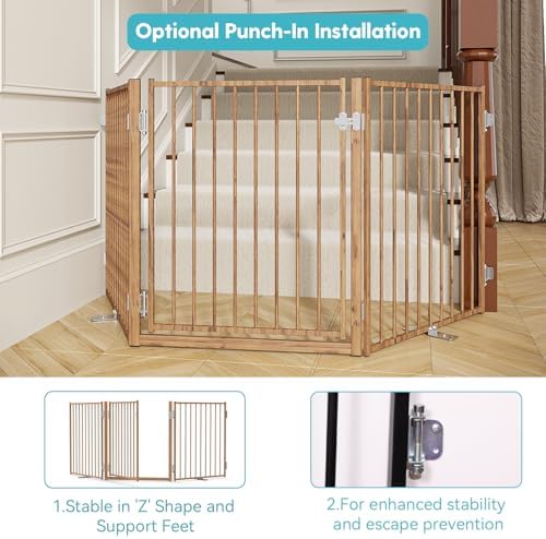 No Pawblems Freestanding Dog Gate - Image 4