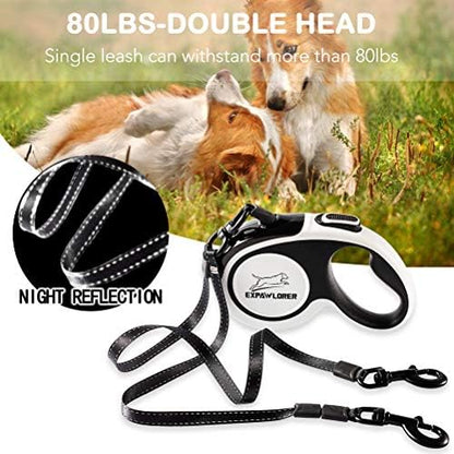 EXPAWLORER Dual Retractable Dog Leash - Image 5
