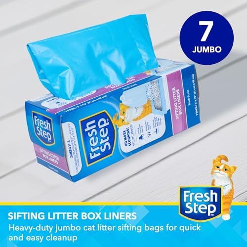 Fresh Step Jumbo Sifting Drawstring Cat Litter Box Liners - Image 2